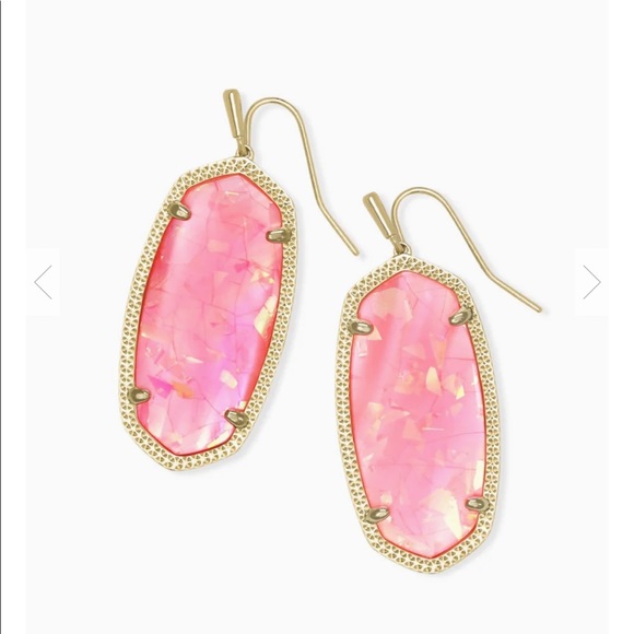 Kendra Scott Jewelry - Kendra Scott Elle Earrings in Coral Iridescent